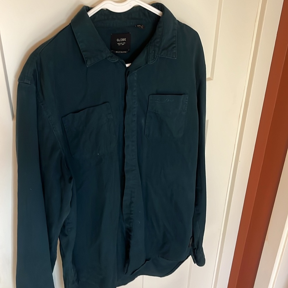 Globe Green Lightweight Shirt Jacket